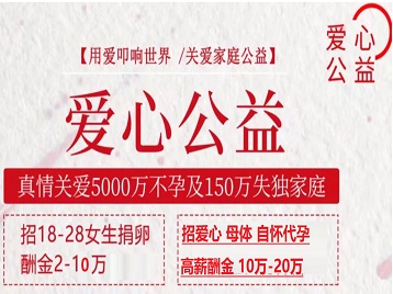 南阳捐卵助孕生子 爱心志愿者招募